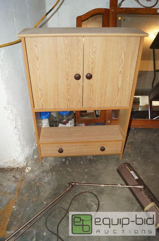 lot 8109 image: Pressed Wood Cabinet