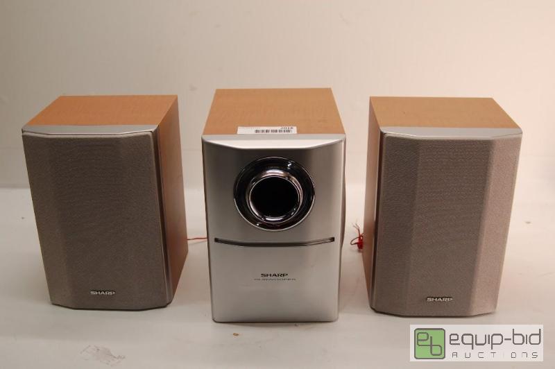 lot 2018 image: SHARP SPEAKER SYSTEM