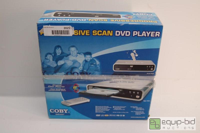 lot 2025 image: COBY DVD PLAYER