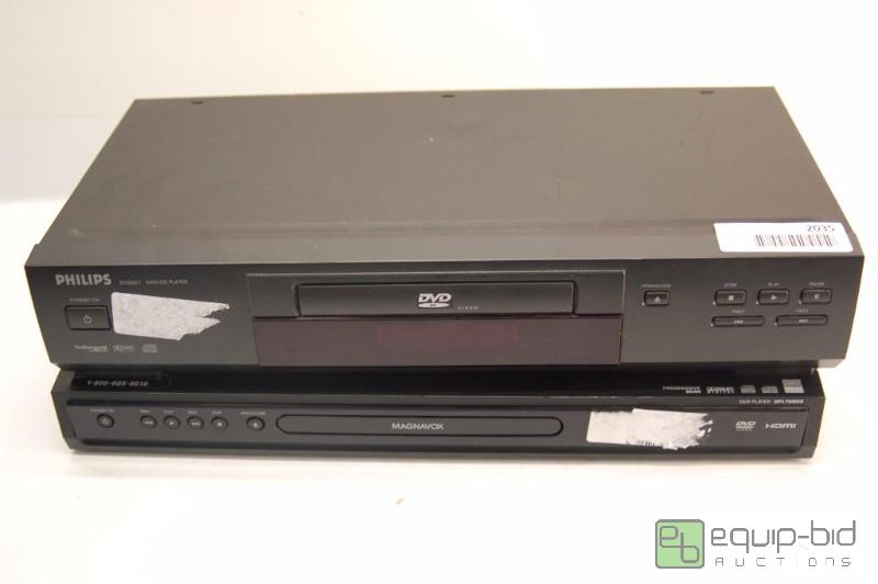 lot 2035 image: LOT OF 2 DVD PLAYERS