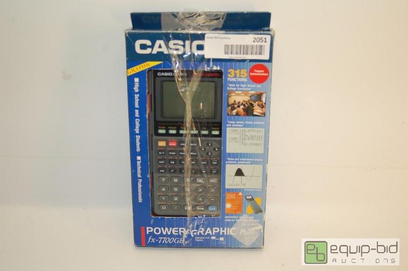 lot 2051 image: CASIO
