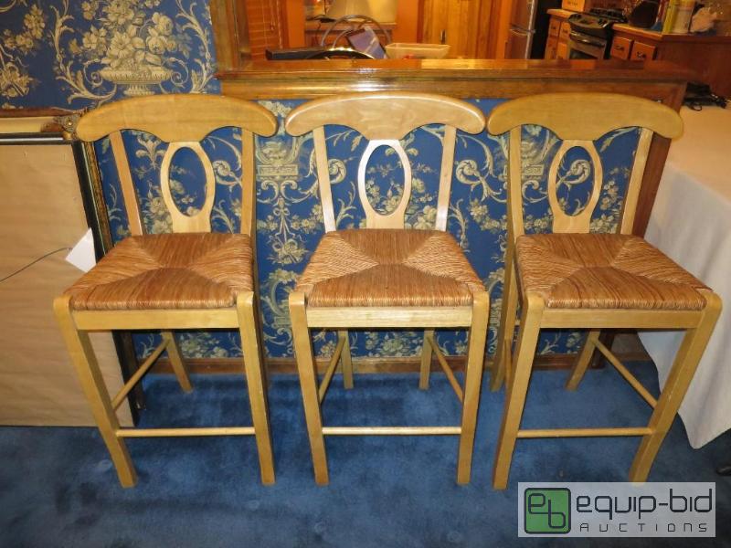 lot 167 image: 3 Bar Stools