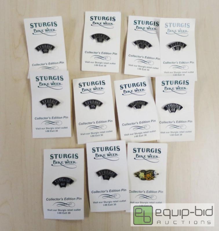 lot 242 image: Lot of Sturgis Pins