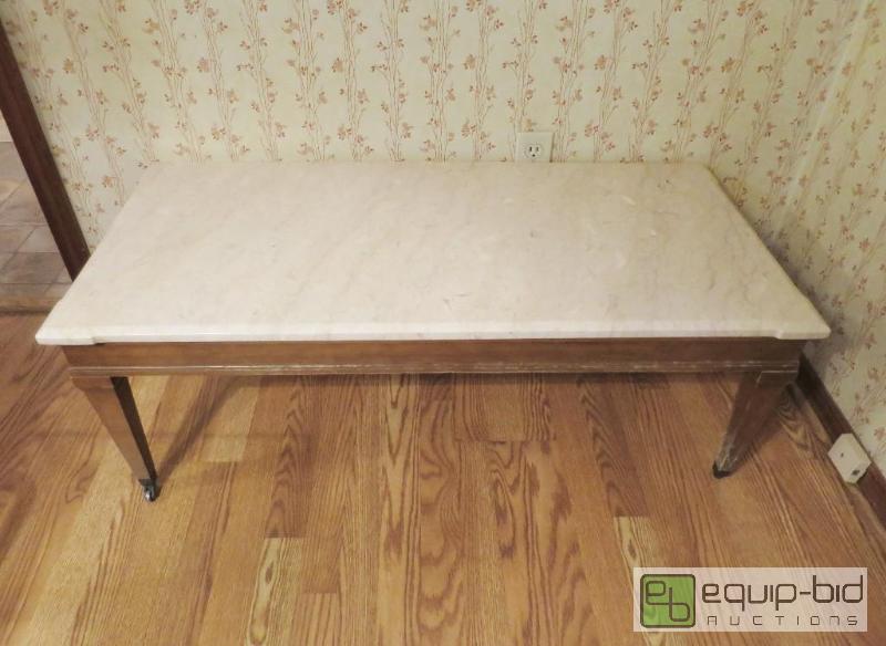 lot 28 image: Marble Coffee Table