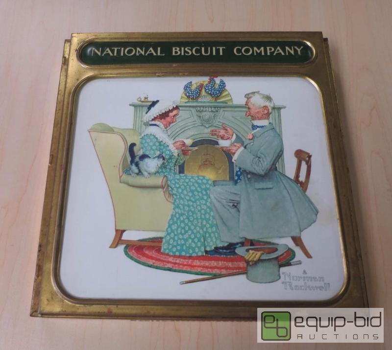 lot 300 image: Vintage National Biscuit Company Advertising Store Counter Display