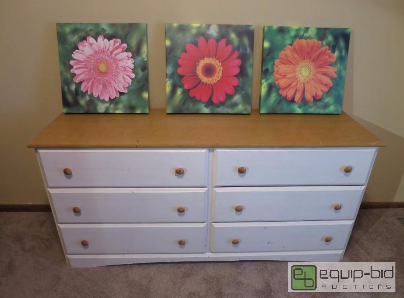 lot 38 image: Wall Decor with Dresser