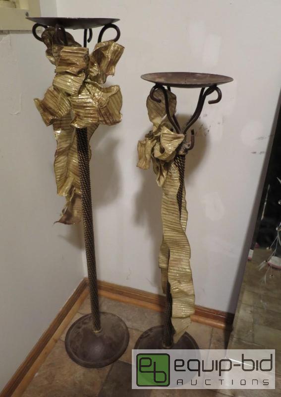lot 47 image: Candle Stands