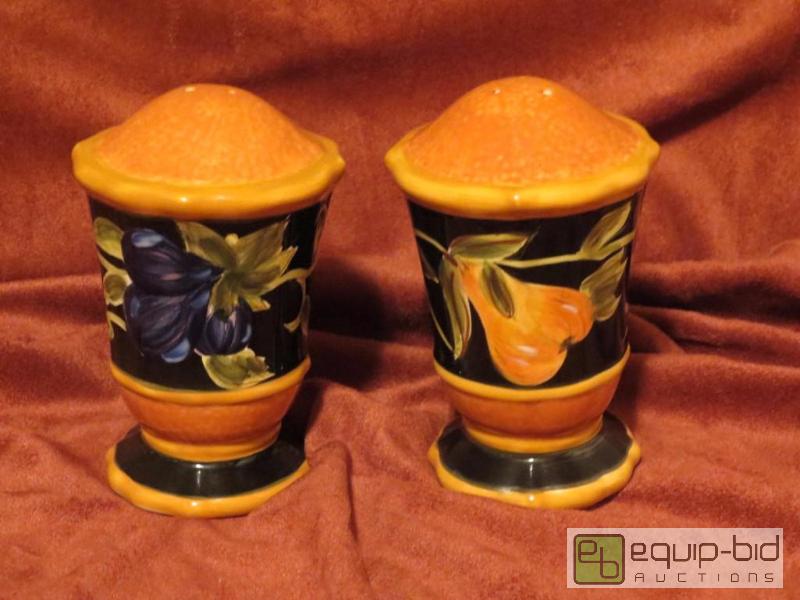 lot 54 image: Raymond Waites Ceramic Salt & Pepper Shakers
