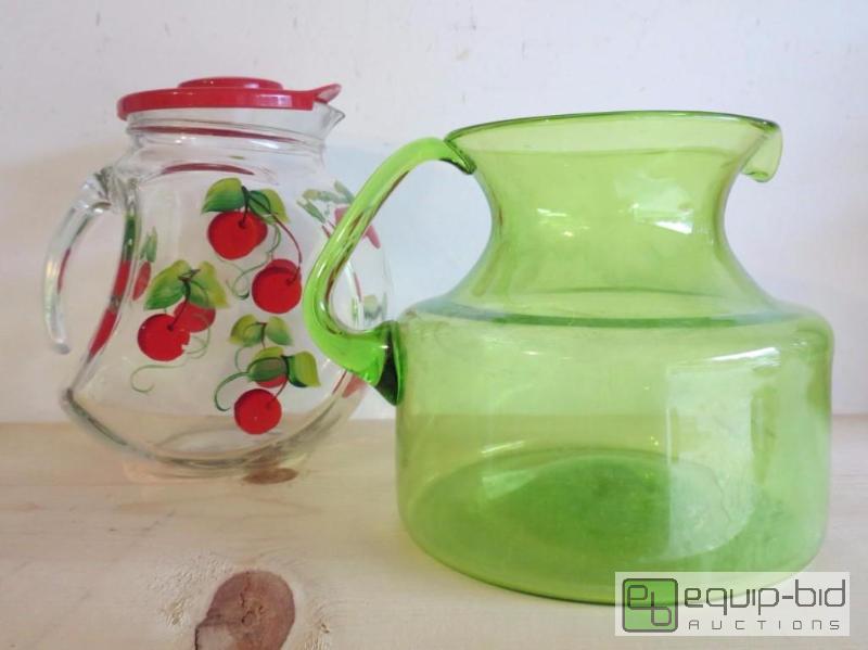lot 60 image: 2 WATERTEA PITCHERS