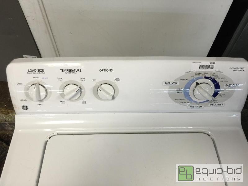 lot 1039 image: WHITE GE WASHER