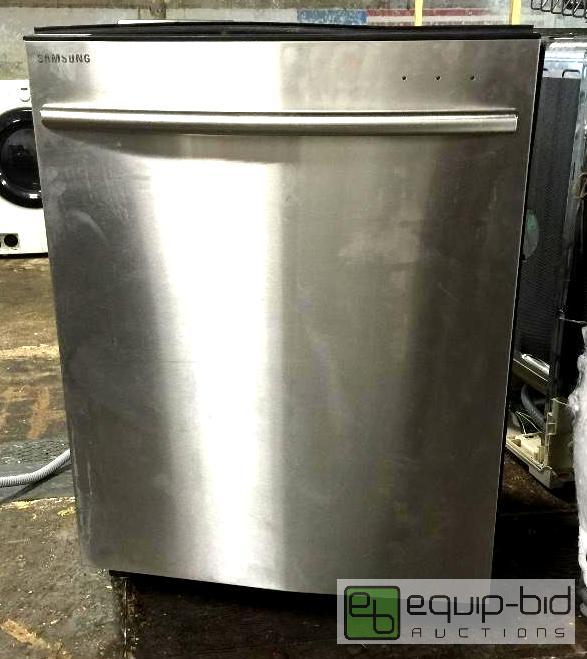 lot 1041 image: SAMSUNG Top Control Dishwasher in Stainless Steel with Stainless Steel Tub
