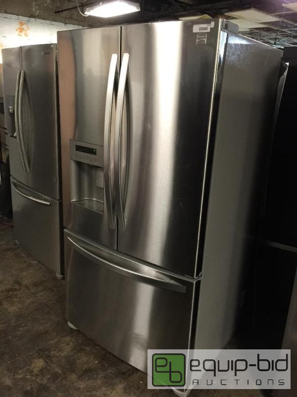 lot 236 image: Kenmore 24.7 cu. ft. French-Door Bottom-Freezer Refrigerator - Stainless Steel