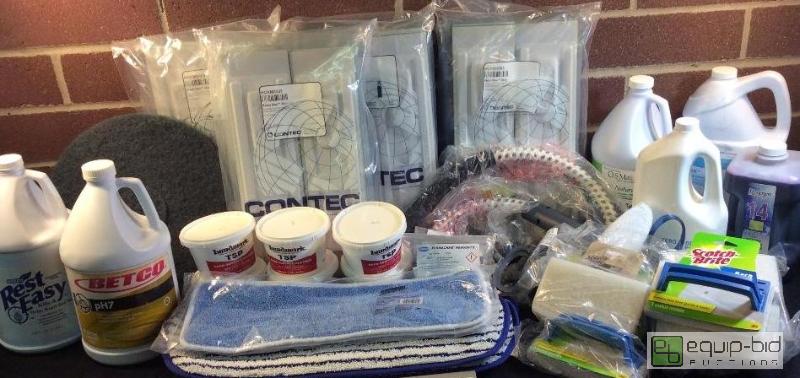 lot 1012 image: Big Lot of Commercial Cleaning Supplies  This...