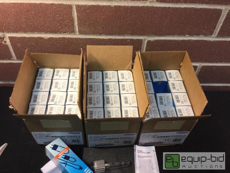 lot 1017 image: Osram HPL Display Optic Lamps  Quantity 36 C...