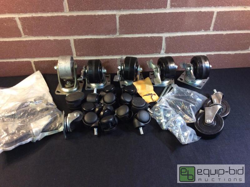 lot 1052 image: Big Lot of Wheels &amp Casters  This Big Lot...