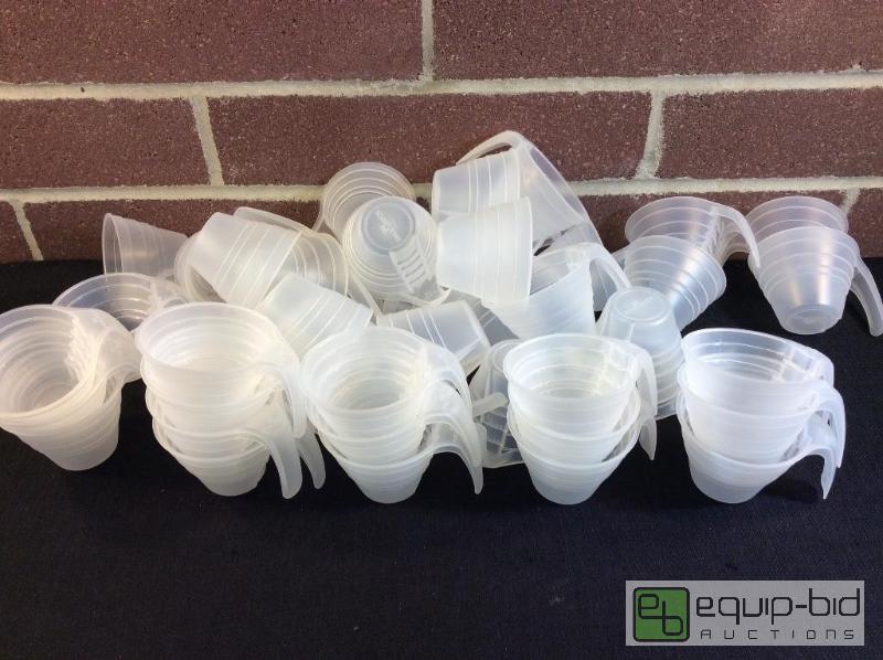 lot 1057 image: 100 Royal Canin 1-Cup Plastic Measuring Cups ...