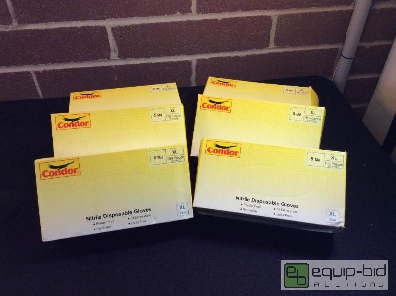 lot 1063 image: Condor Nitrile&nbspDisposable Gloves XL  Qua...
