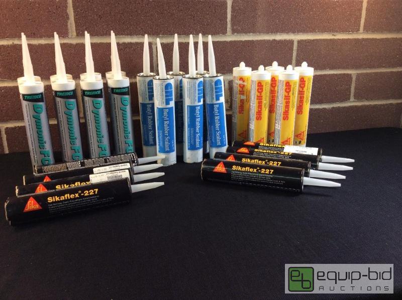 lot 1080 image: Big Lot of Assorted Sealants  Quantity 27 Tu...