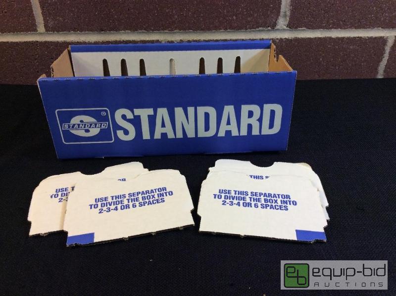 lot 1097 image: Standard Corrugated Bin Boxes With Dividers  ...