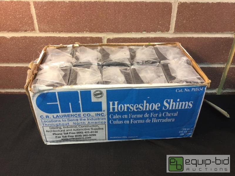 lot 1105 image: CRL Horseshoe Shims  Quantity 250 Condition...