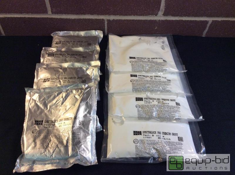 lot 1113 image: Spectralock Pro Premium Grout  Quantity 4 se...