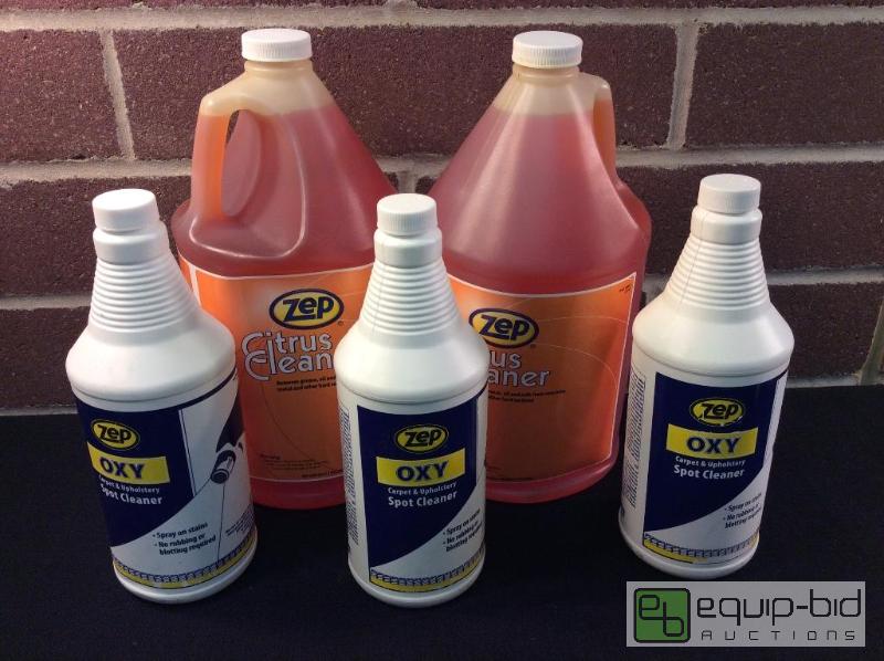 lot 1124 image: Zep Cleaners  Includes Zep Citrus Cleaner-2 ...