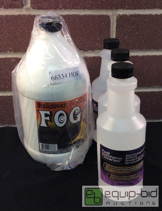 lot 1125 image: Fog&nbspMachine Fluid and Cleaner 1 Gal. Flu...