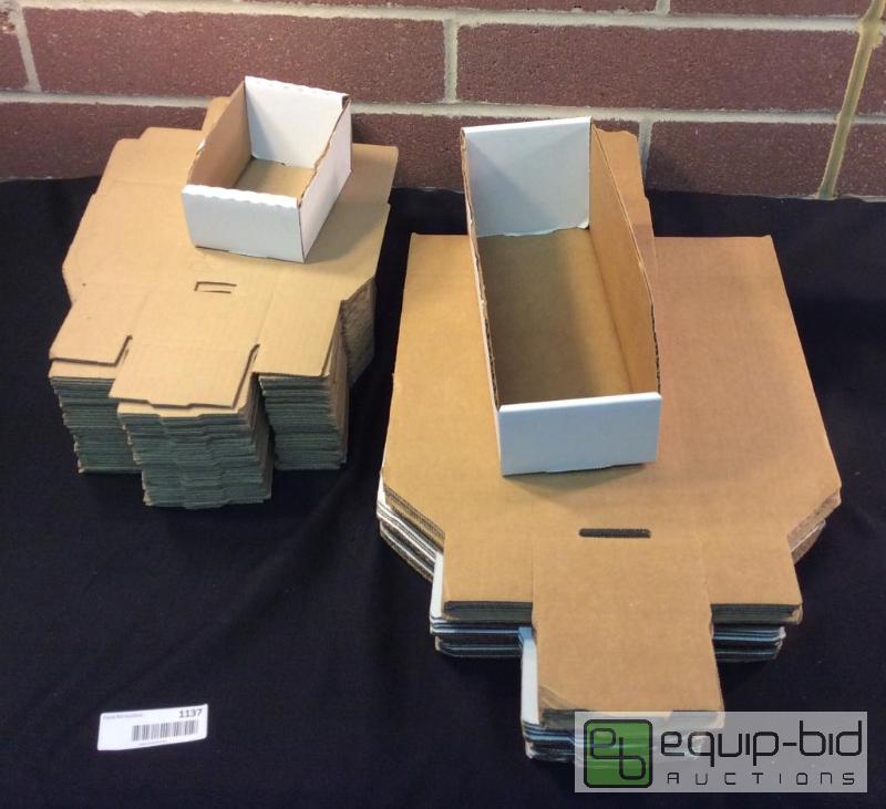 lot 1137 image: Shelf Storage Boxes  Quantity 35 -6&quot lo...