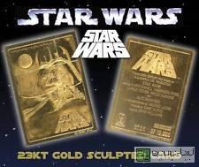 lot 1013 image: Star Wars A NEW HOPE Original Movie Poster 23KT Gold Card GEM MINT 10 - GRADED VALUE $120 - MUST SEE