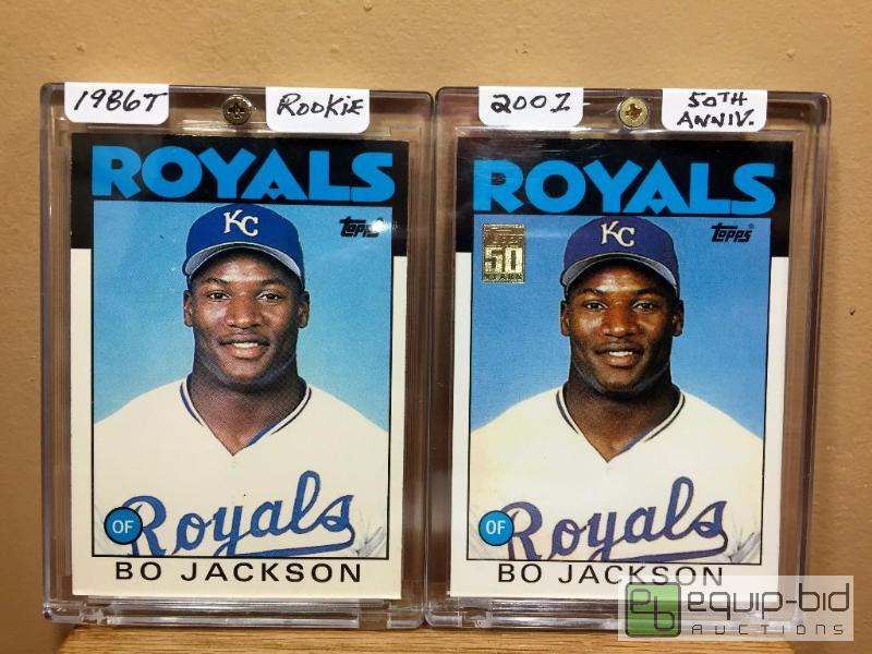 Lot Detail - 1986 BO JACKSON (ROOKIE YEAR) KANSAS CITY ROYALS GAME