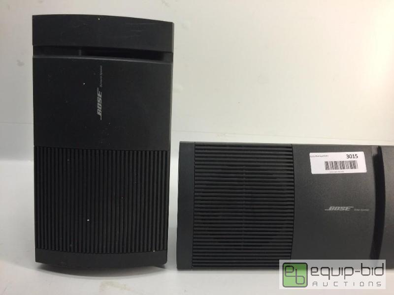 lot 3015 image: LOT OF 2 BOSE SPEAKERS
