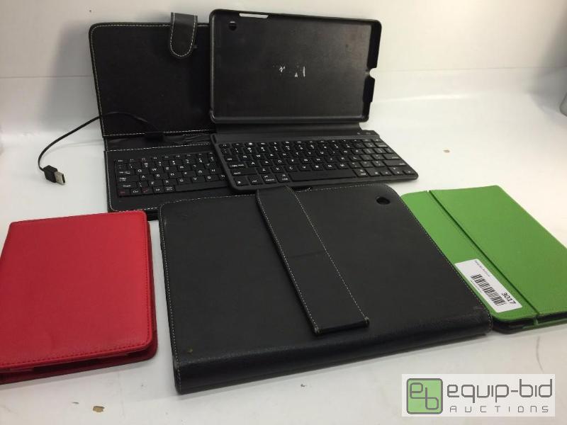 lot 3017 image: LOT OF 5 TABLET CASES