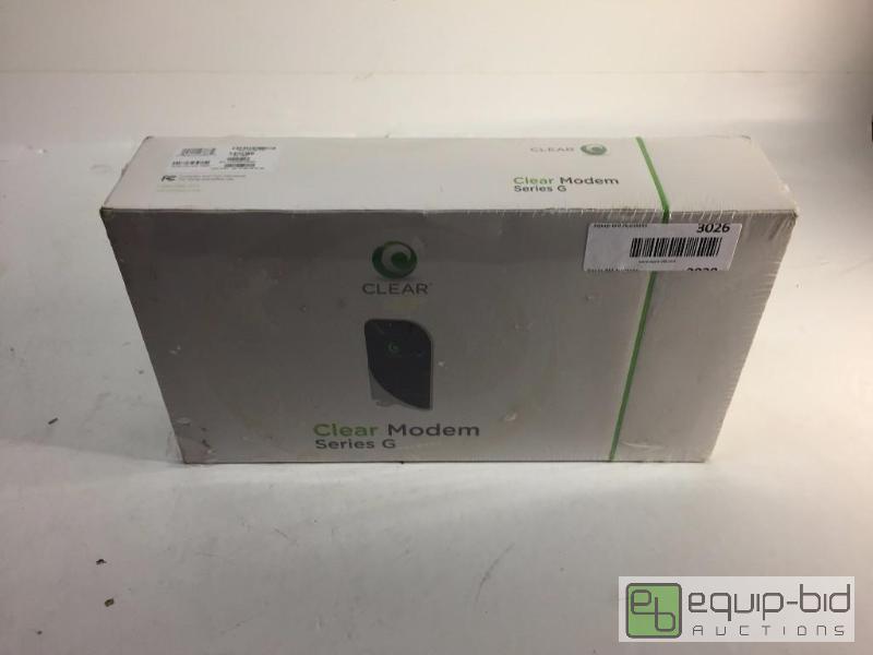 lot 3026 image: CLEAR MODEM SERIES G