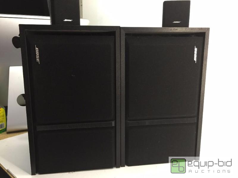 lot 3037 image: BOSE SPEAKER SYSTEM 301 SERIES 2 LEFT AND RIGHT