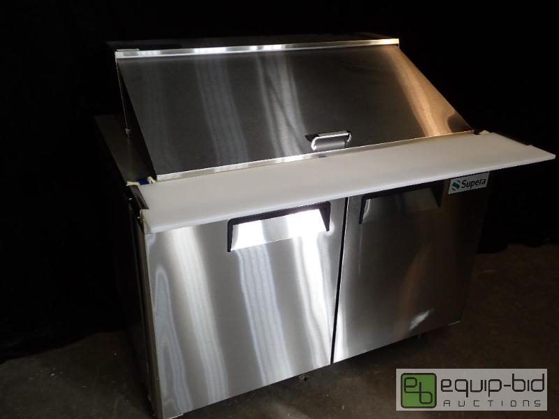 lot 9401 image: Supera (MTPT2R-1) - 48 Mega-Top SandwichSalad Prep Table