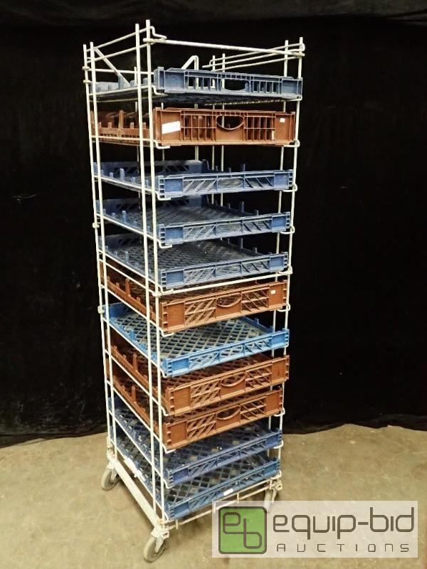 lot 9465 image: Bread Rack on Casters
