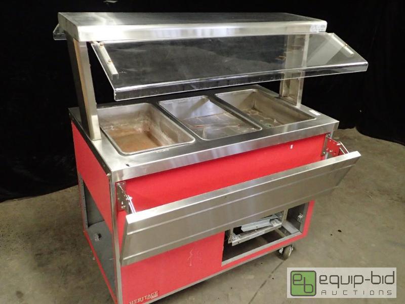 lot 9476 image: Heritage by Duke Refrigerated Buffet Cart