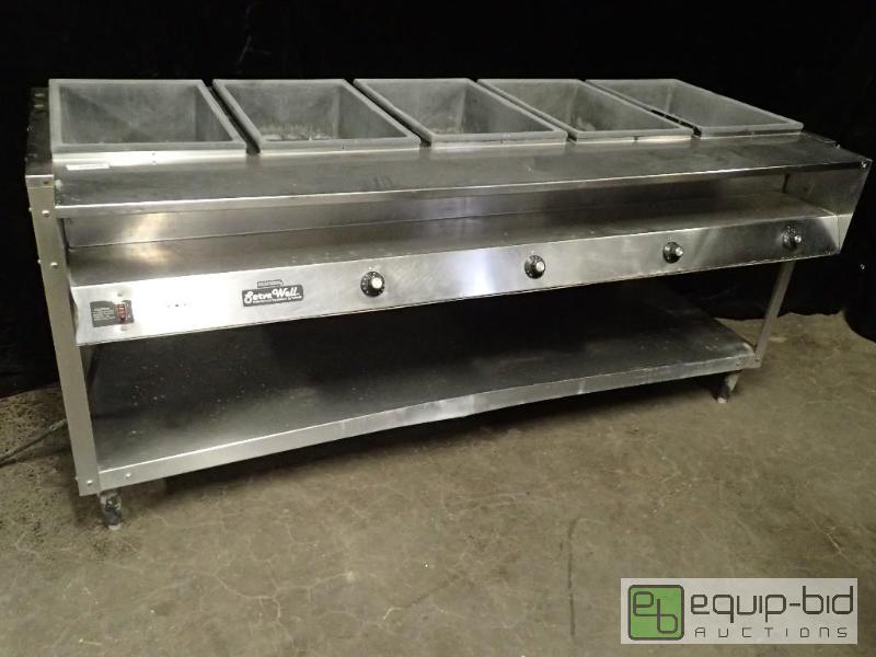 lot 9485 image: Vollrath 38005 ServePan Electric Five Pan Hot Food Table