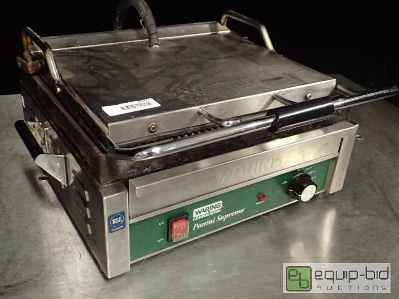 lot 9500 image: Waring Panini Supremo