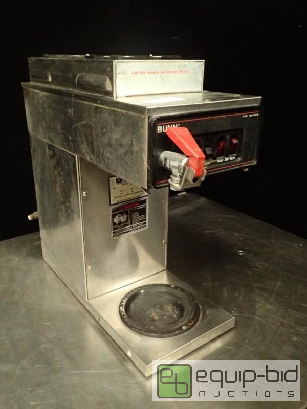 lot 9504 image: BUNN Commercial Hardline Coffee Brewer CW Series