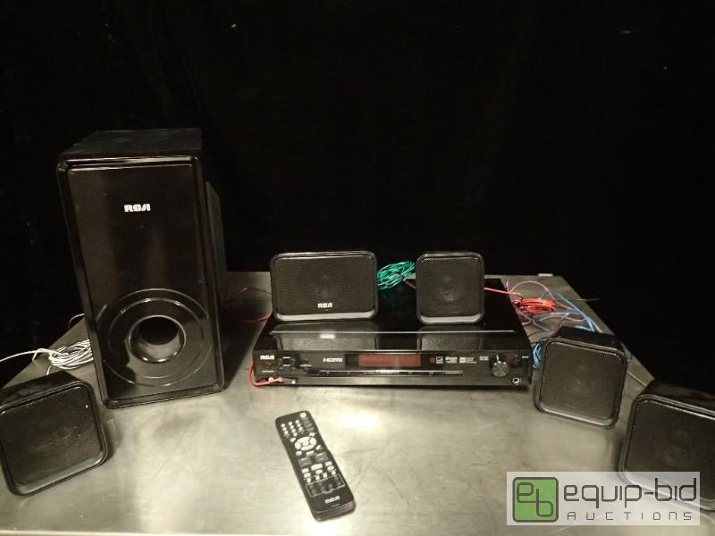 lot 9520 image: RCA Home Theater Surround Sound System