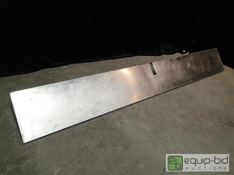 lot 9676 image: Stainless Wall Mount Shelf
