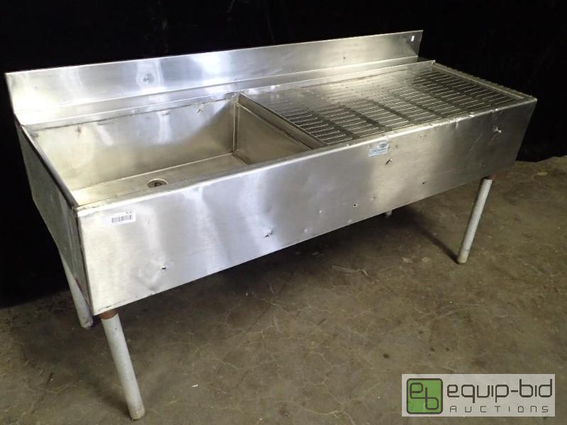 lot 9722 image: Stainless Steel Barback Sink