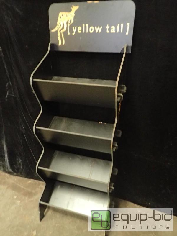 lot 9823 image: 4 Tier Merchandising Shelf