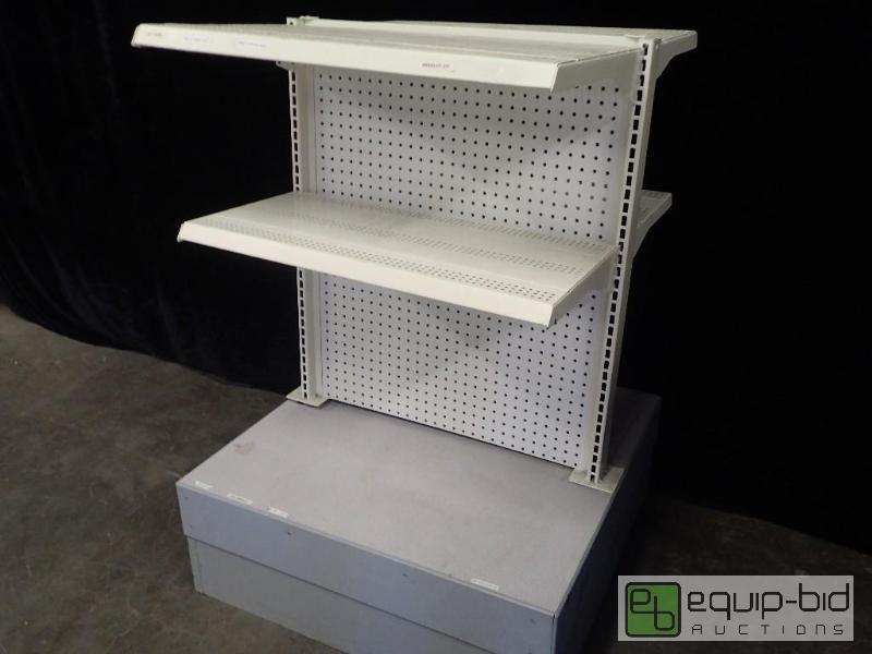 lot 9826 image: Double Sided Merchandising Shelf