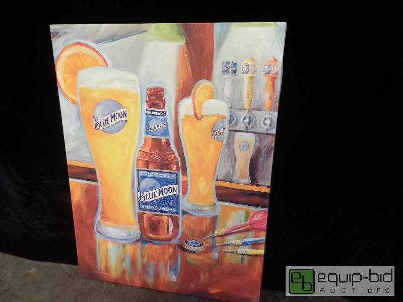 lot 9836 image: Blue Moon Art