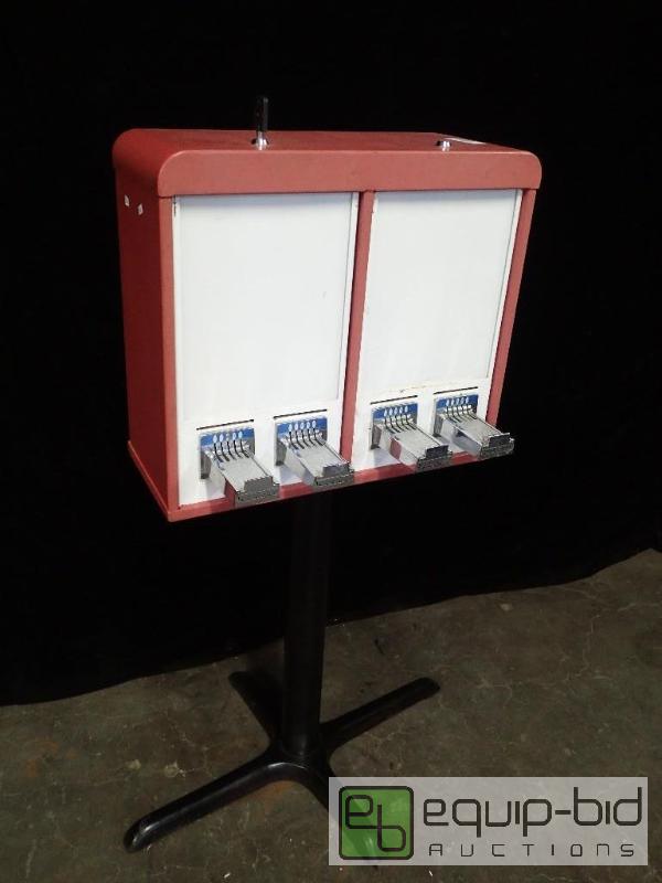 lot 793 image: 4 Coin-Operated Sticker Vending Machines
