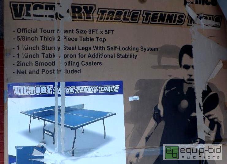 lot 104 image: Prince Victory Table Tennis Table-  full-size table