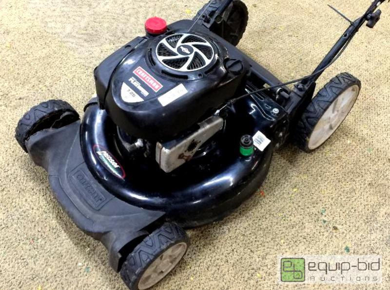 lot 1175 image: Craftsman 190cc Briggs & Stratton Platinum Engine, 22 Rear Drive Self-Propelled EZ Lawn Mower