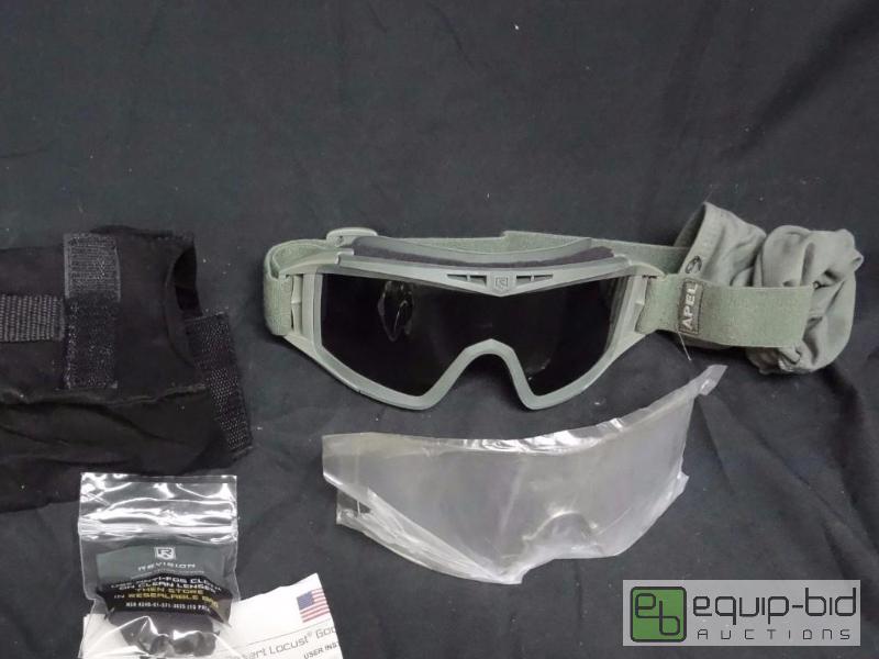 lot 22 image: Revision Military Goggles Apel Desert Locust Surplus Tan